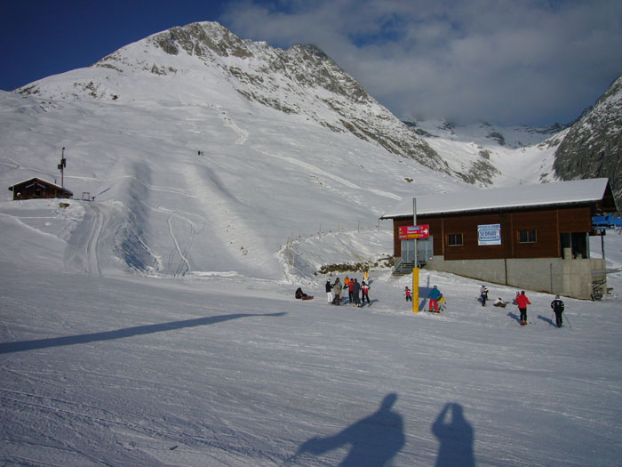 Von Halfpipe noch keine Spur...
