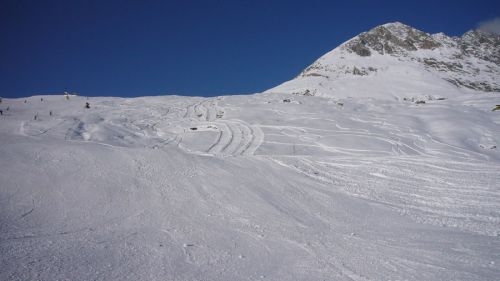 Der Versuch, eine zweite Piste zu machen, scheiterte
