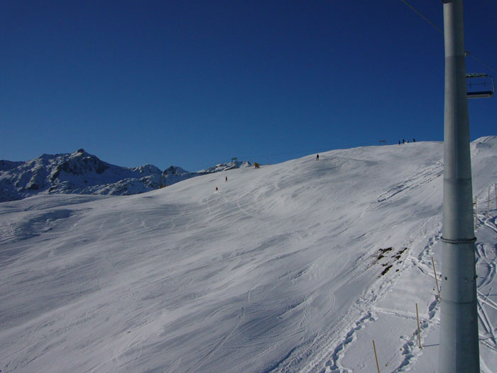 Wunderbar... die Pisten sind nun trotz vereinzelten Kunstschnee-Eis-Stellen echt cool
