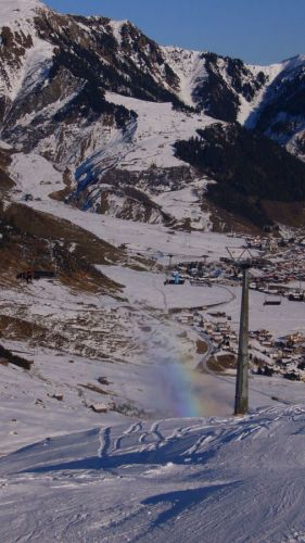 Sogar ein paar Regenbogen gabs...
