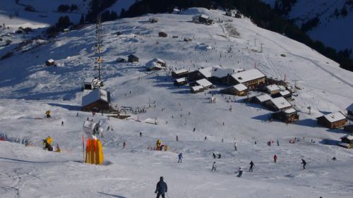 Überfüllte Pisten rund um Milez

