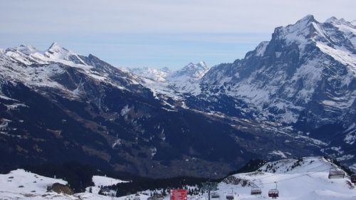 Blick zur First
