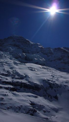 Am Eigergletscher
