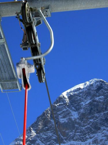 Skilift Honegg, Eiger, 1.4.2007
