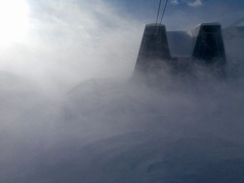Wackel, wackel - wir hatten Glück, noch nach Zermatt zurück zu kommen
