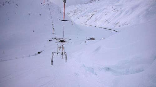 Schneeverwehungen

