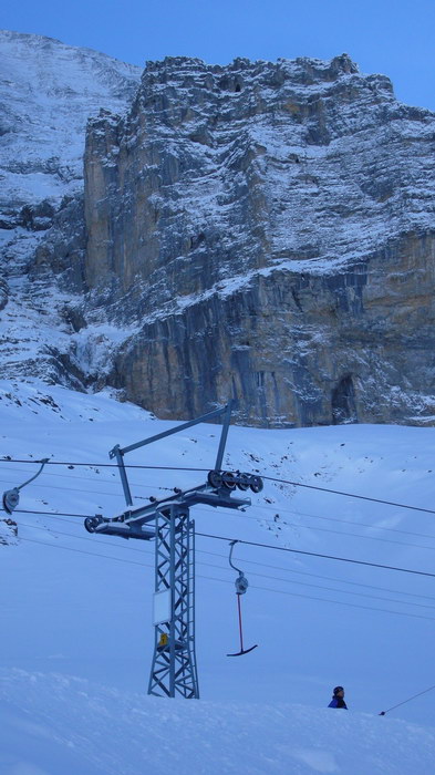 Skilift Salzegg, 13. Januar 2008
