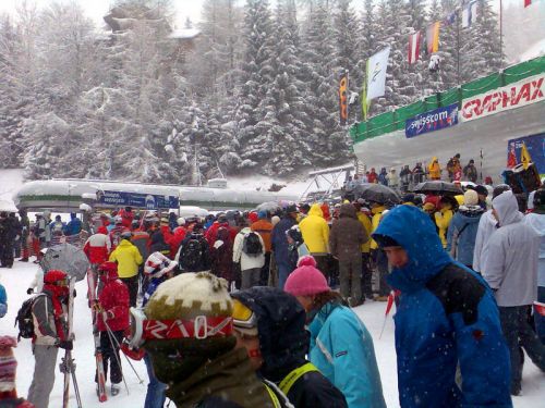 Zielstadion Innerwengen, 12. Januar 2008
