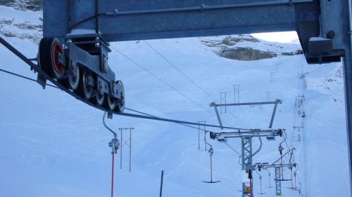 Skilift Salzegg, 13. Januar 2008
