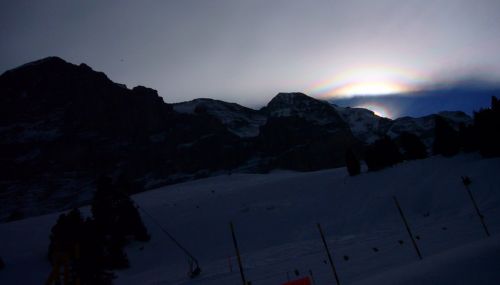 Sonntag, 27. Januar 2008 - seltsame Stimmungen am Eiger
