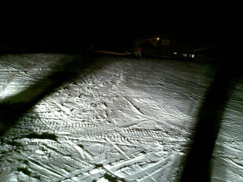 Donnerstagabend, 20. März 2008: Die letzte Snownight - Vollmond inklusive!
