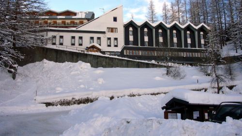 Fast ein Meter Schnee hier unten
