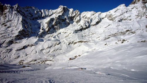 ...und nochmals nach Cervinia - die beste Piste heute!
