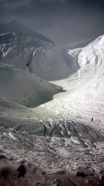 Val da Stiarals - die Lanzen sind bereits weg
