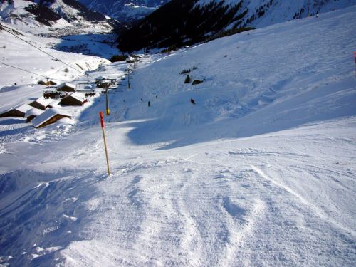... nur ein klein wenig mehr Schnee wäre toll!

