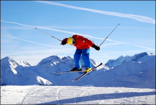Snowpark Tegia Gronda, 24. Dezember 2008 (Foto: Lucas Jacomet)
