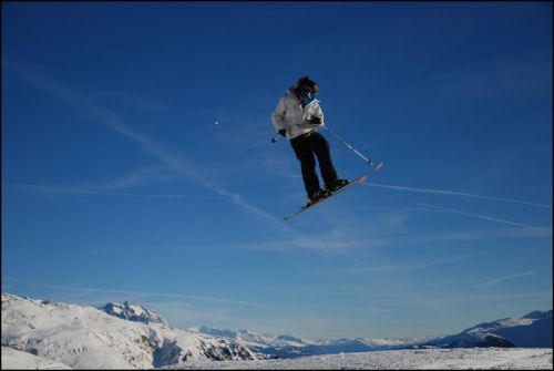 Snowpark Tegia Gronda, 24. Dezember 2008 (Foto: Lucas Jacomet)
