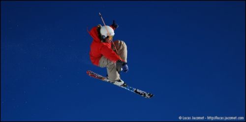 Snowpark Tegia Gronda, 24. Dezember 2008 (Foto: Lucas Jacomet)

