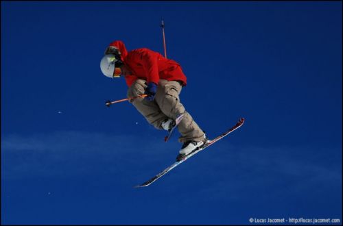 Snowpark Tegia Gronda, 24. Dezember 2008 (Foto: Lucas Jacomet)
