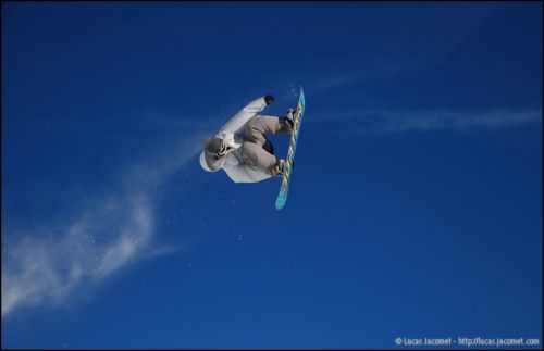 Snowpark Tegia Gronda, 24. Dezember 2008 (Foto: Lucas Jacomet)
