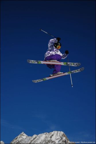 Snowpark Tegia Gronda, 24. Dezember 2008 (Foto: Lucas Jacomet)
