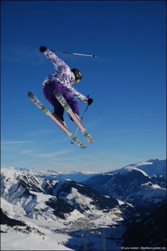 Snowpark Tegia Gronda, 24. Dezember 2008 (Foto: Lucas Jacomet)
