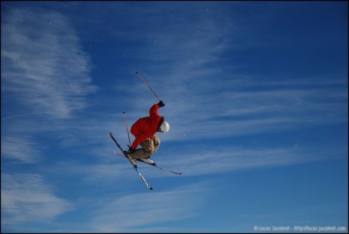 Snowpark Tegia Gronda, 24. Dezember 2008 (Foto: Lucas Jacomet)
