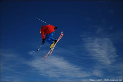 Snowpark Tegia Gronda, 24. Dezember 2008 (Foto: Lucas Jacomet)
