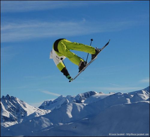 Snowpark Tegia Gronda, 24. Dezember 2008 (Foto: Lucas Jacomet)
