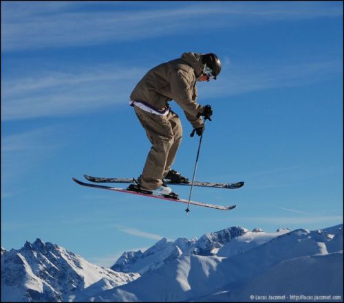 Snowpark Tegia Gronda, 24. Dezember 2008 (Foto: Lucas Jacomet)
