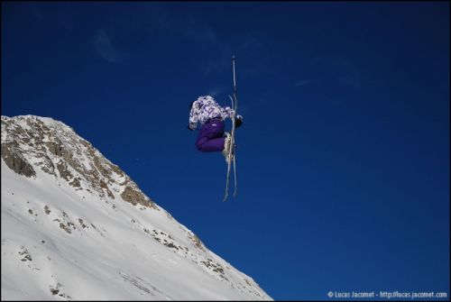 Snowpark Tegia Gronda, 24. Dezember 2008 (Foto: Lucas Jacomet)

