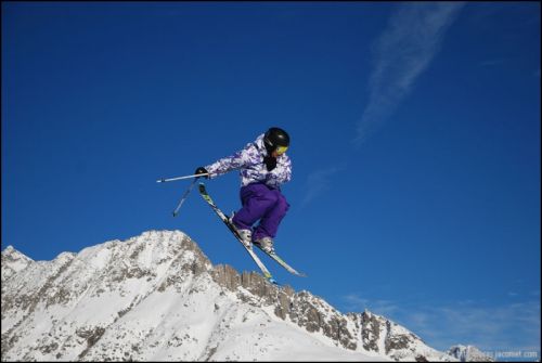 Snowpark Tegia Gronda, 24. Dezember 2008 (Foto: Lucas Jacomet)
