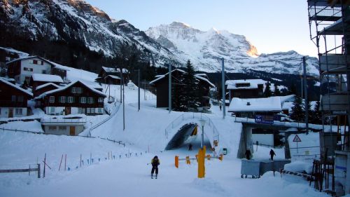 Skitunnel Wengen
