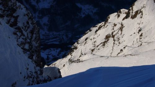 Blick ins Zielgelände
