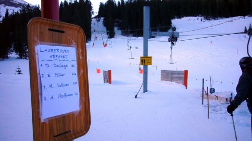Perfekter Service am Tschuggenlift
