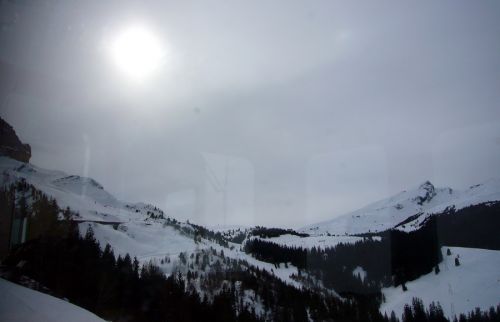 Am Nachmittag gabs Schleierwolken
