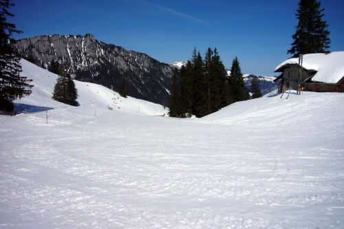 Piste von Hohmad zur Talstation
