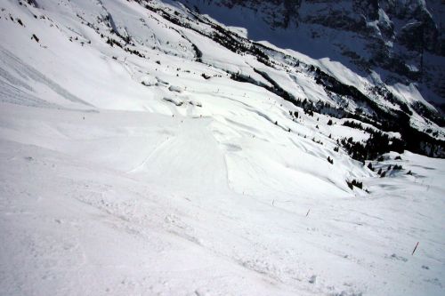 ... wunderbarer Steilhang!
