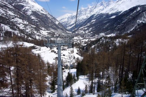 Runter nach Zermatt...
