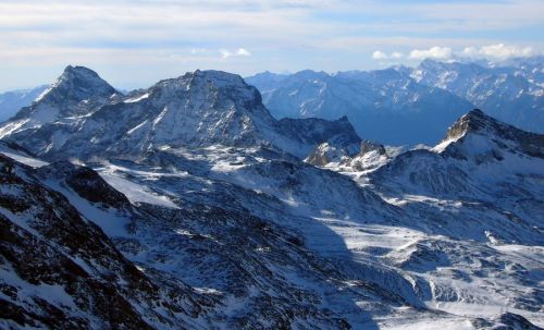 Blick zum Monte Viso
