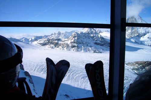 Ab nach Klein Matterhorn!
