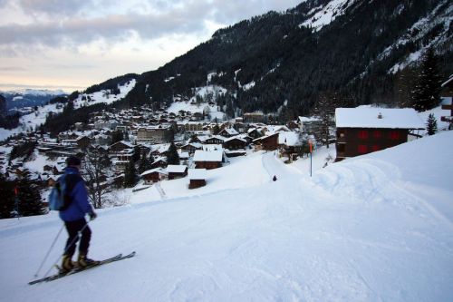 Bis ins Dorf präpariert!
