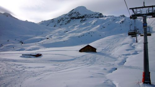 Zum ersten Mal Läger diesen Winter - allllzuviel Schnee liegt schon nicht!
