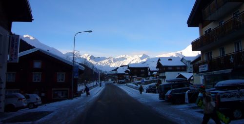 Immerhin diesmal war Verlass auf den Wetterbericht - Montag, 28. Dezember 2009: Am Morgen noch schön!

