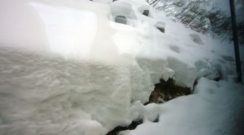 Immerhin, es sieht langsam wieder richtig nach Winter aus
