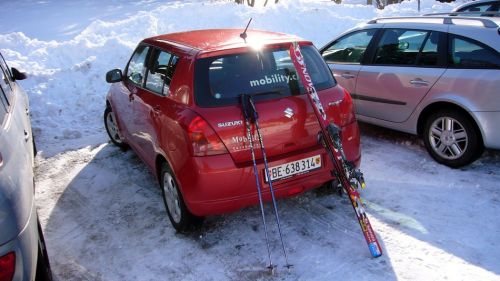 Mit dem Mobility-Auto gehts nun weiter nach Langenbruck!
