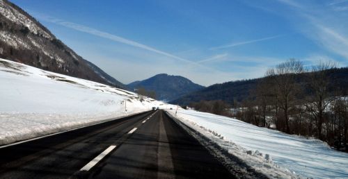 Unterwegs zur Autobahn gen Biel/Bienne
