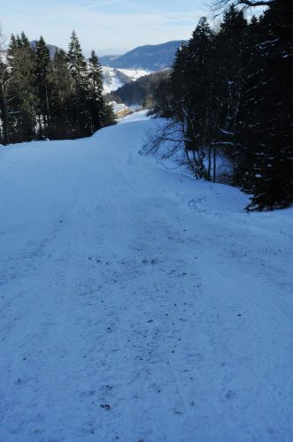 Alllllzuviel Schnee hats nicht...
