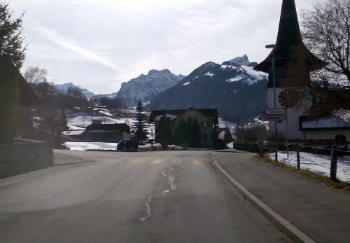In Reichenbach wieder links hoch...

