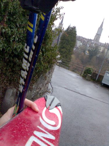 Wieder in Bern - am Morgen wars noch schön, nun ist der Föhn zusammengebrochen, es regnet in Strömen... aber es hat sich gelohnt, heute spontan ins "vordere Oberland" zu fahren!
